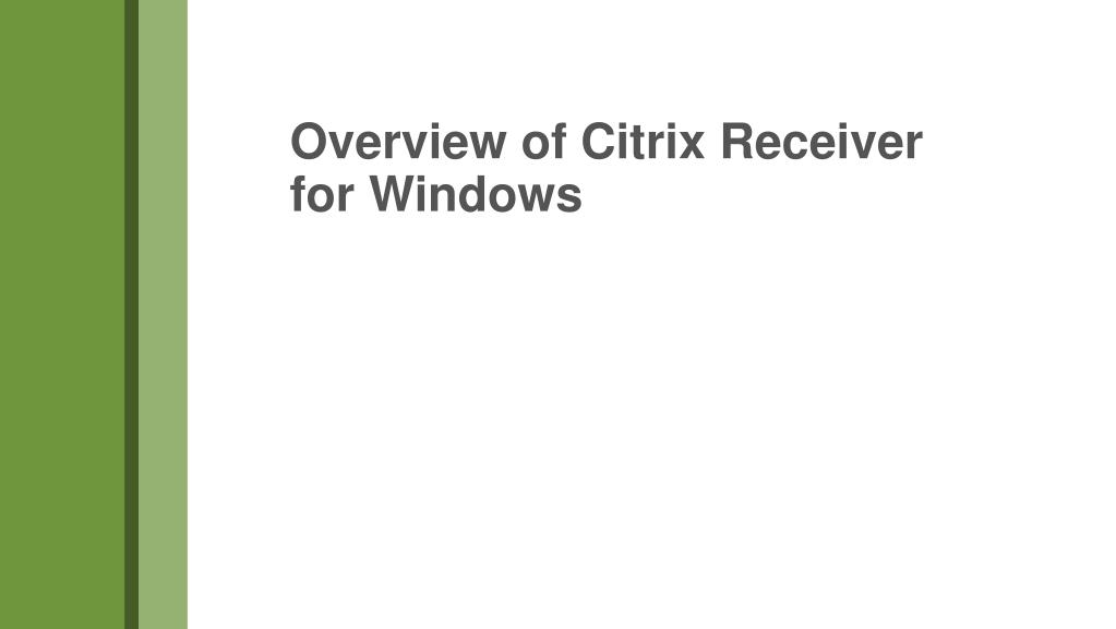 Citrix Presentation Server Client Download Mac